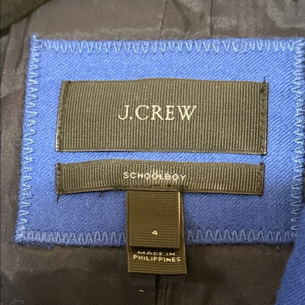 💙J. Crew Royal Blue Blazer with Gold Accents